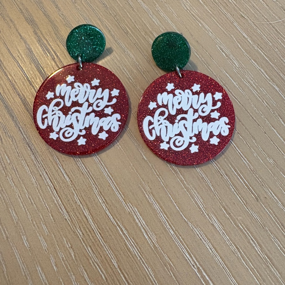 Merry Christmas Earrings